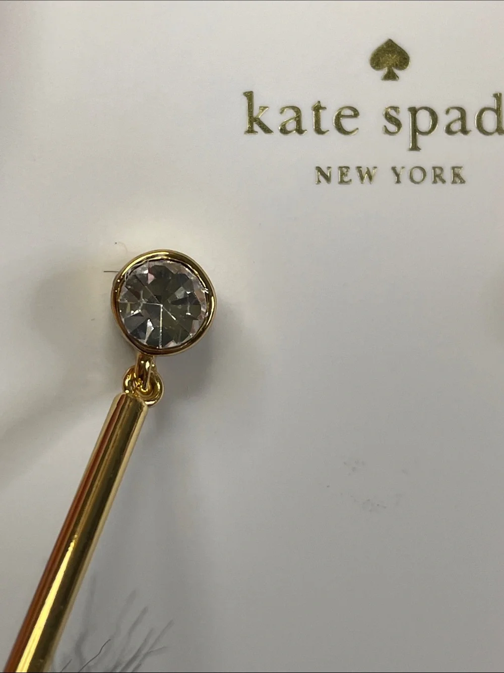 Kate Spade Flying Colors Pom Pom earrings NWT
